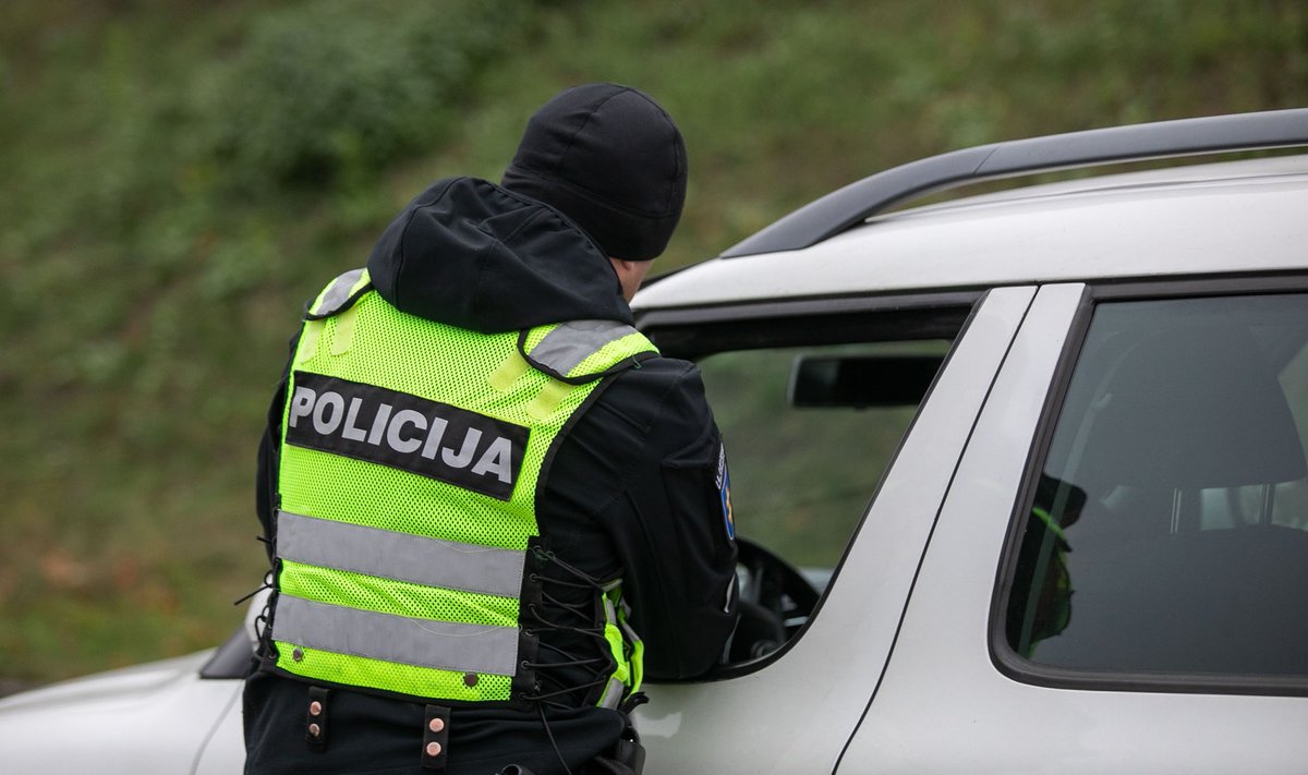 Policijos reidas Vilniuje