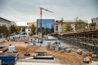 Naujos Panevėžio autobusų stoties dar teks palaukti: statybos vėluoja