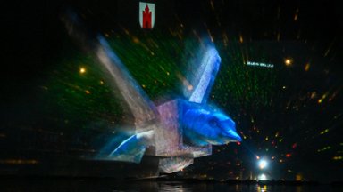 Panevėžys pradeda įspūdingų fontano projekcijų sezoną 