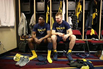 Victoras Oladipo ir Domantas Sabonis