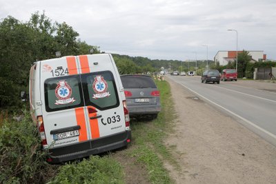 Avarija Kaune, žuvo motociklininkas