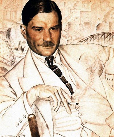 Kustodiev Zamyatin