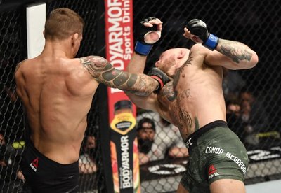 Dustinas Poirier ir Conoras McGregoras