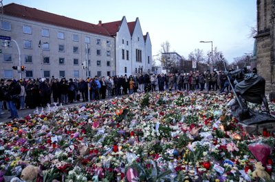 Magdeburge gedima žuvusiųjų per penktadienio išpuolį