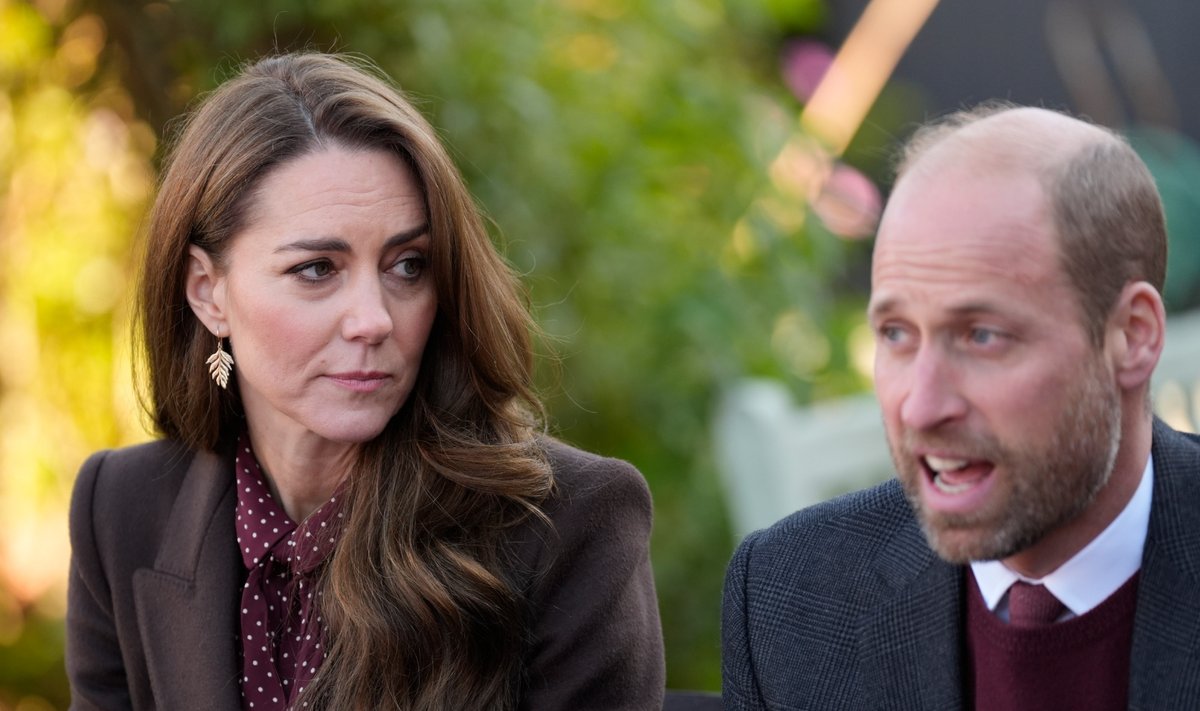 Kate Middleton ir princas Williamas