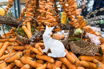 Moliūgų eglutė Vilijampolės turgavietėje