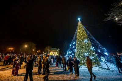 Trakų eglės įžiebimas