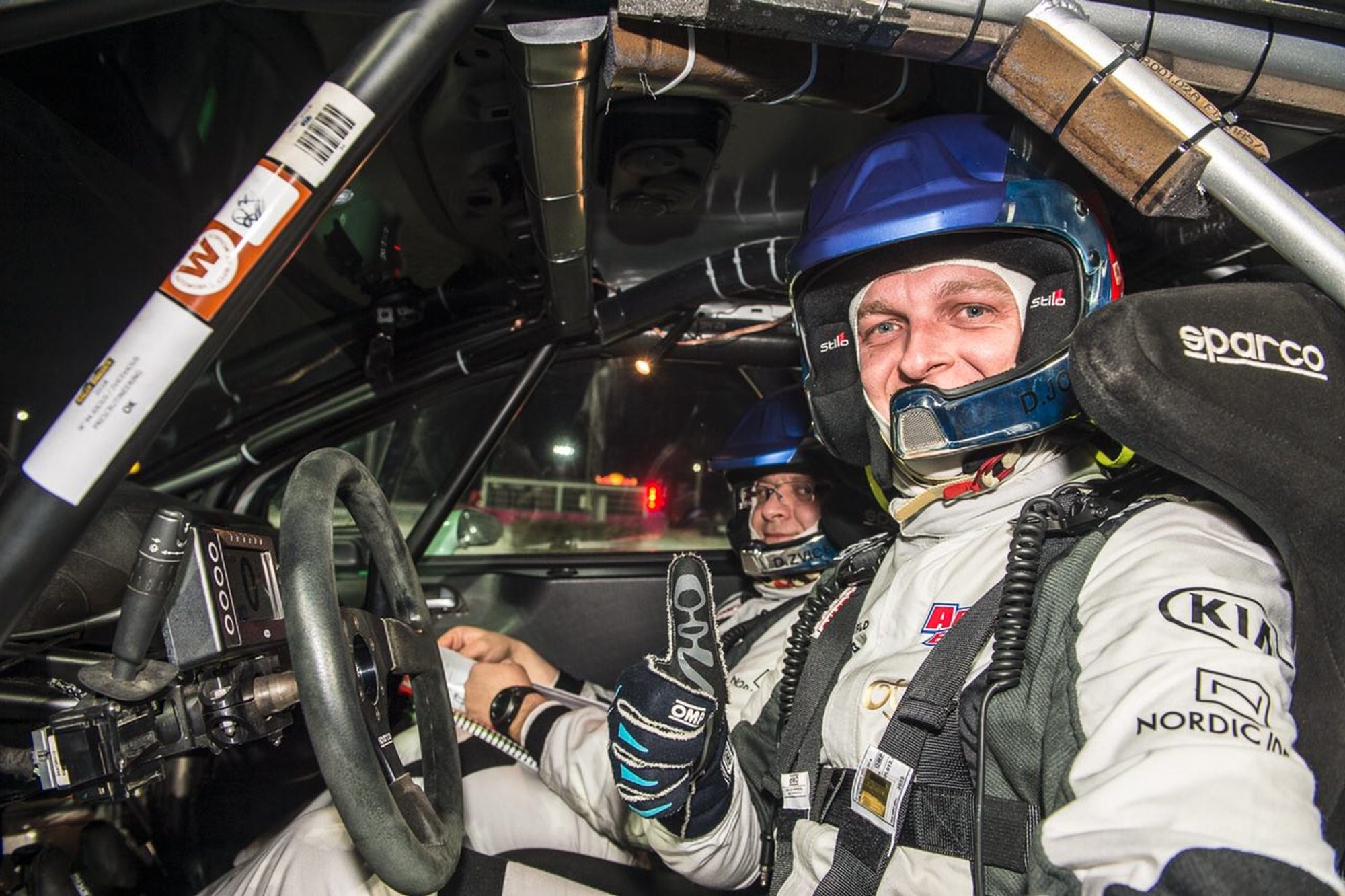 Deividas Jocius: džiaugiuosi Lietuvos šimtmetį minėdamas Švedijos ralyje