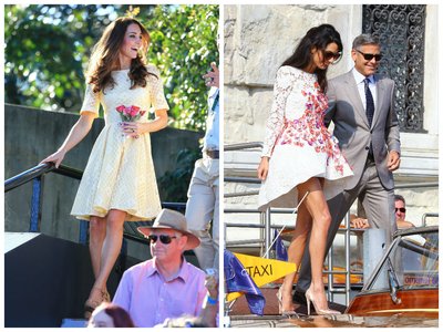 Kate Middleton ir Amal Alamuddin stilius