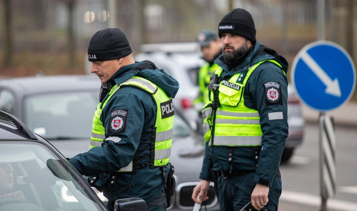 Policijos reidas Vilniuje