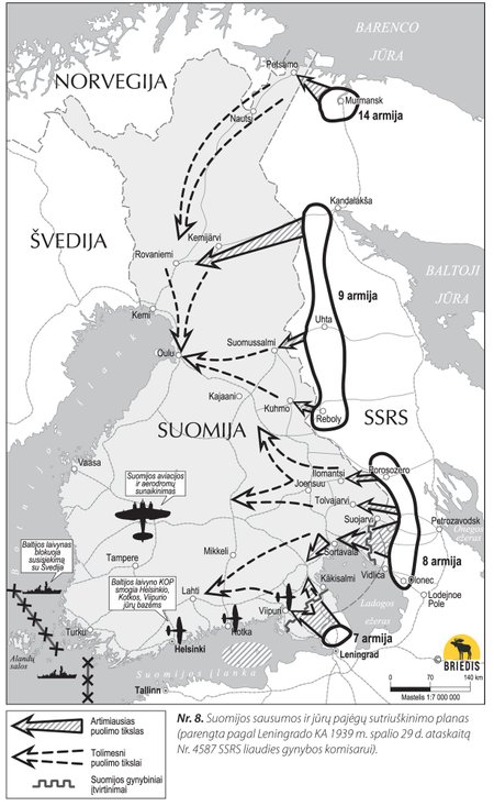 Suomijos sausumos ir jūrų pajėgų sutriuškinimo planas