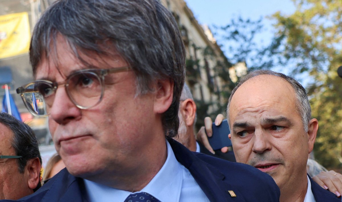 Pagal arešto orderį ieškomas Katalonijos separatistų lyderis Carlesas Puigdemont‘as