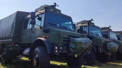 Lietuva perka papildomą pusšimtį „Unimog“ U5000 sunkvežimių