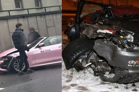 Sudau?ytas i?skirtinis nuomojamas BMW – ne pirmas toks: Vilniuje vos po pusme?io nuo pasirodymo sumaitotas prabangus ?Porsche“