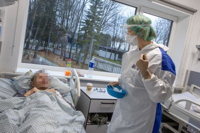 Santaros klinikų Infekcinės ligų centro COVID-19 pirmasis skyrius