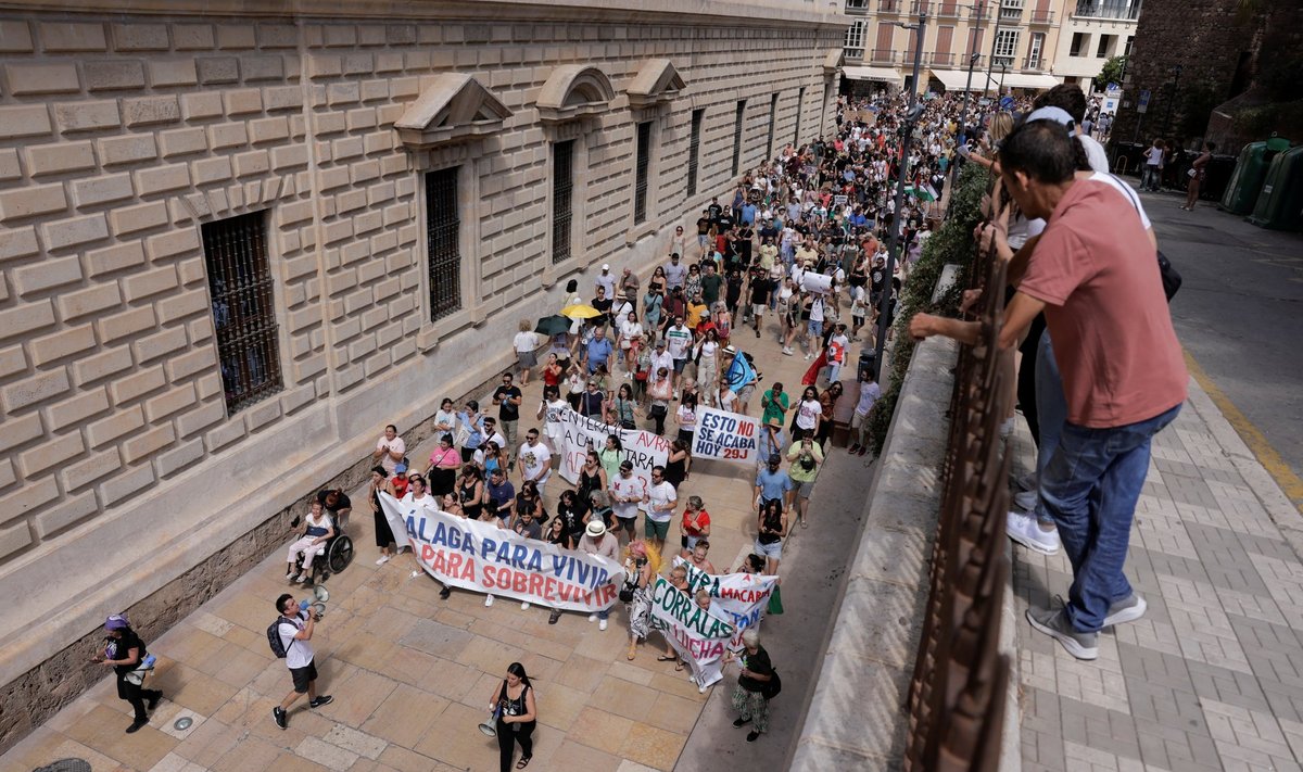 Protestai Ispanijoje dėl turizmo