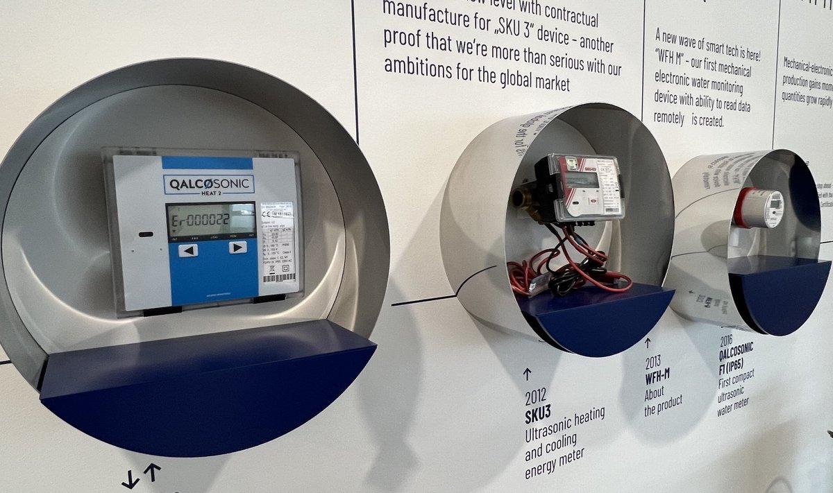 „Axioma Metering“ išmaniųjų ultragarsinių skaitiklių gamykla