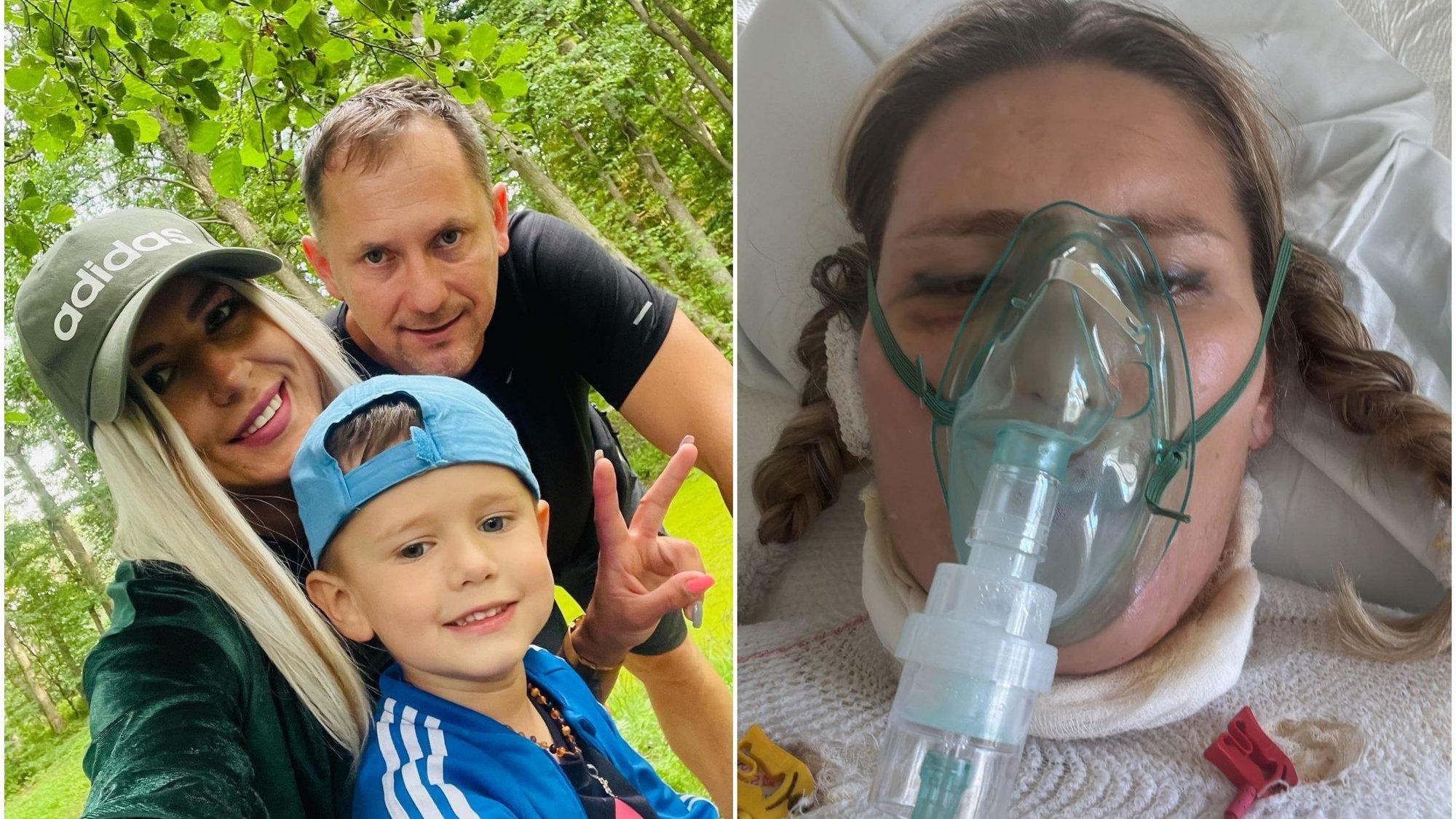 Latvian family devastated after garden candle explosion kills husband, severely burns wife