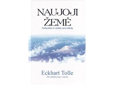 Eckhart Tolle knygos viršelis