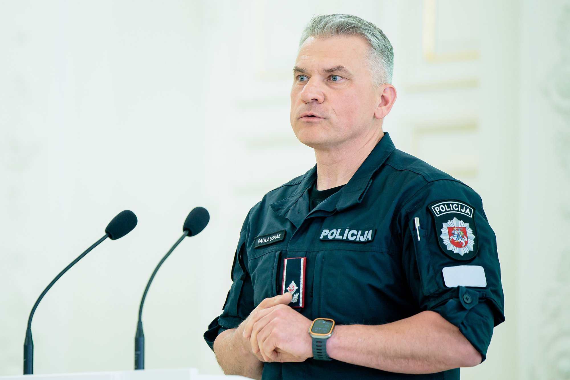 Paulauskas on arrested officers: 'If found guilty, they will be enemies'