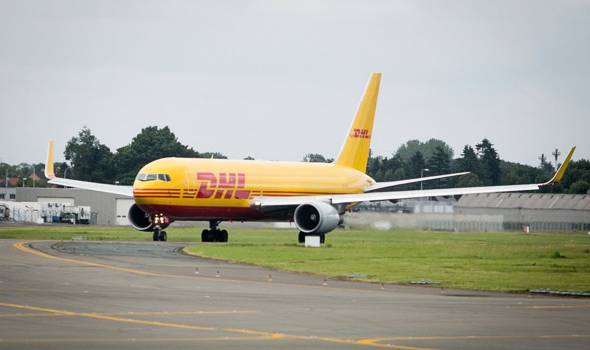 DHL lėktuvas