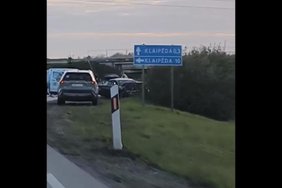 Prie pat Klaipėdos skaudi kaktomuša, nukentėjo du žmonės 