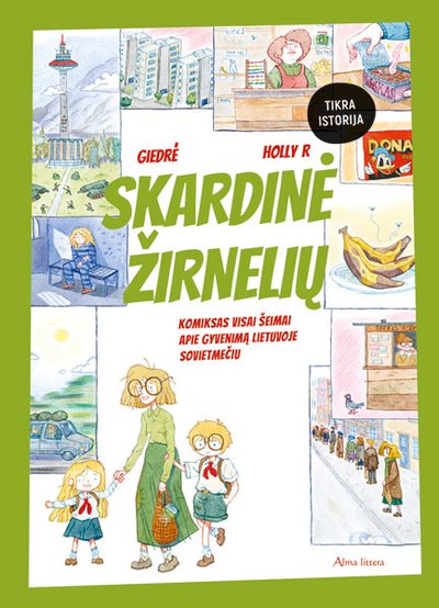 GiedRé komiksų knygelė „Skardinė žirnelių“