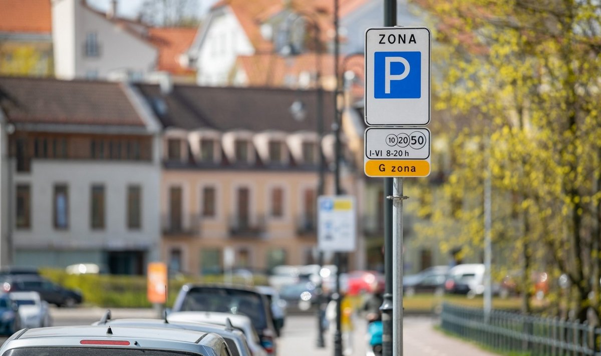 Automobilių stovėjimas Vilniuje