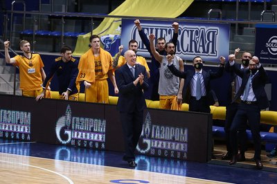 Rimas Kurtinaitis ir "Chimki" / FOTO: vtb-league.com