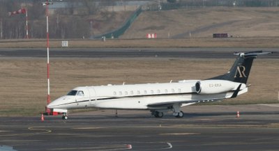 Artūro Rakausko lėktuvas „Embraer 135BJ“