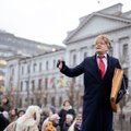 В Вильнюсе прогоняли зиму: сотни людей собрались на Масленицу