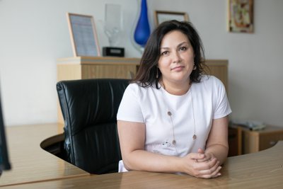 „Anykščių vyno“ gamybos vadovė Liubovė Rebiatnikova