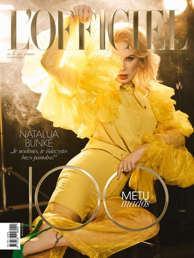 "L'Officiel Lithuania" naujausio numerio viršelis