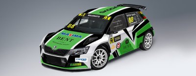 N. Naujokaičio "Škoda Fabia R5"