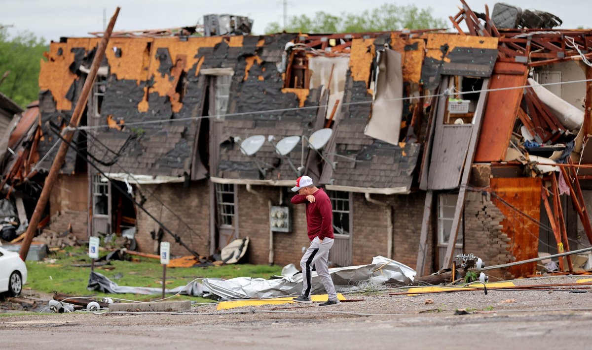 Tornadų nusiaubta Oklahoma