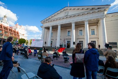 „Auksinių kadrų“ apdovanojimų ceremonija Vilniaus Rotušėje