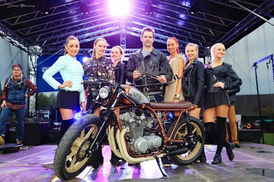 Best Cafe Racer – 1983 m. Kawasaki KZ750. Autorius „Vilnius Moto House“, Vilnius