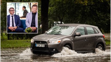 Ekspertai pataria, kaip apsaugoti automobilį per liūtį