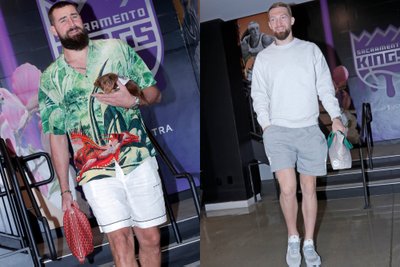 Jonas Valančiūnas ir Domantas Sabonis