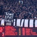 „Žalgirį“ pasitinkantis „Partizan“ nubaudė Bartzoką palietusį faną