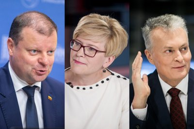 Saulius Skvernelis, Ingrida Šimonytė, Gitanas Nausėda