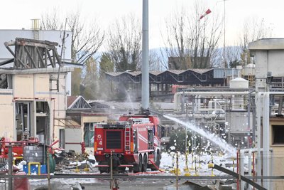 Naftos perdirbimo įmonėje Italijoje nugriaudėjo sprogimas