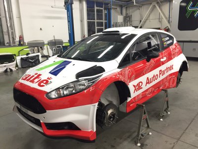 Dominykas Butvilas važiuos šia "Ford Fiesta R5"