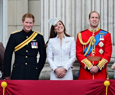 Princas Haris, Kate Middleton ir princas Williamas