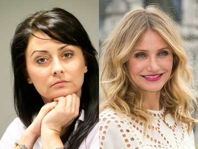 Irma Jurgelevičiūtė ir Cameron Diaz