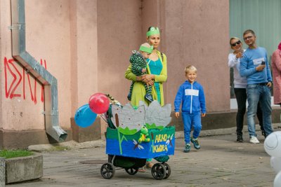 Vaikiškų vežimėlių eisena Kaune