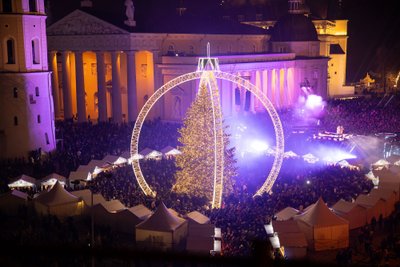 Vilniaus Kalėdų eglės įžiebimas