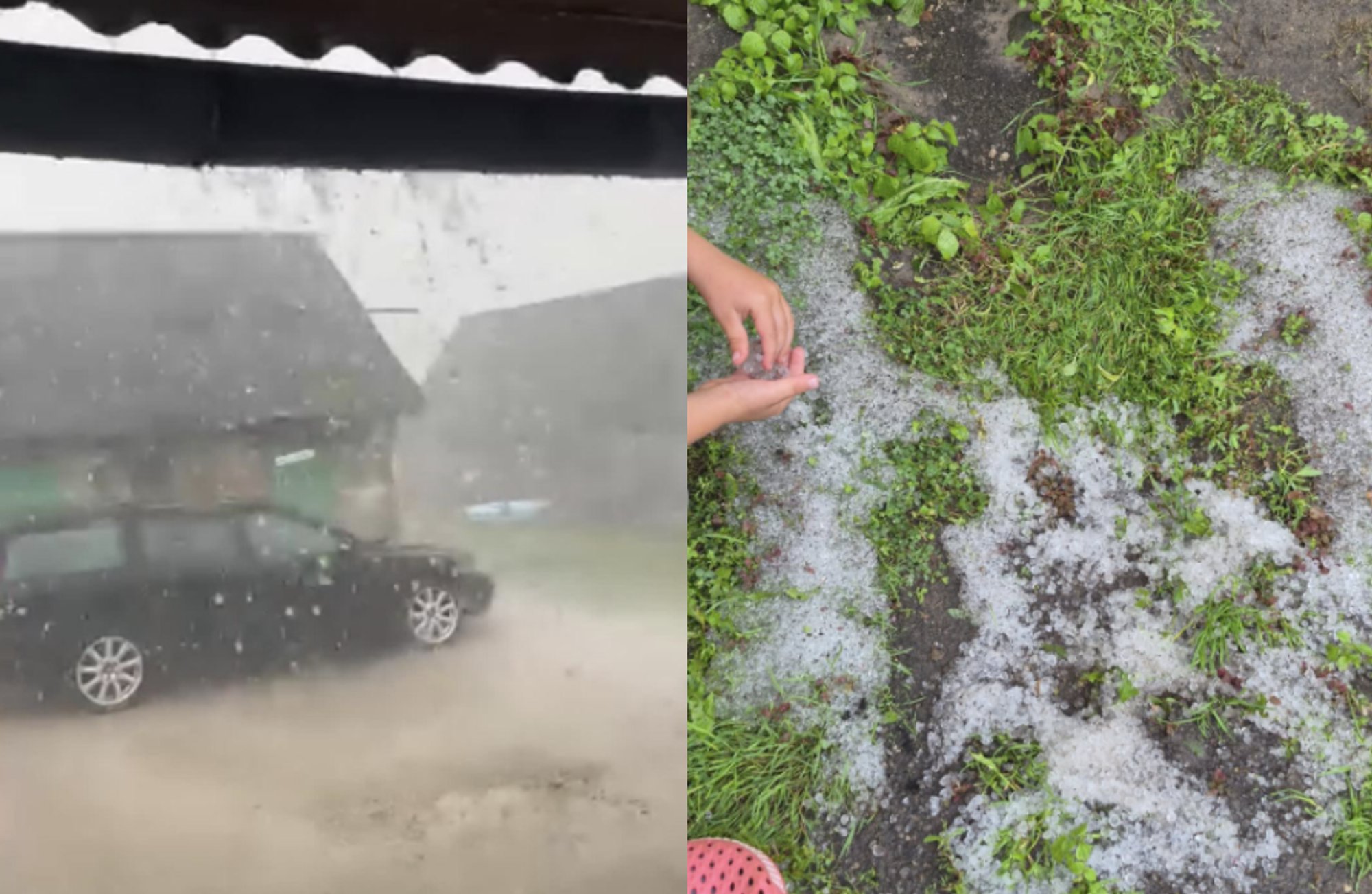 Heavy Hail Hits Lithuania's Pakruojis District