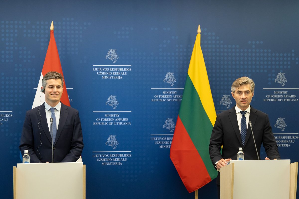 Lietuvos ir Nyderlandų ministrai aptarė saugumą ir bendradarbiavimą