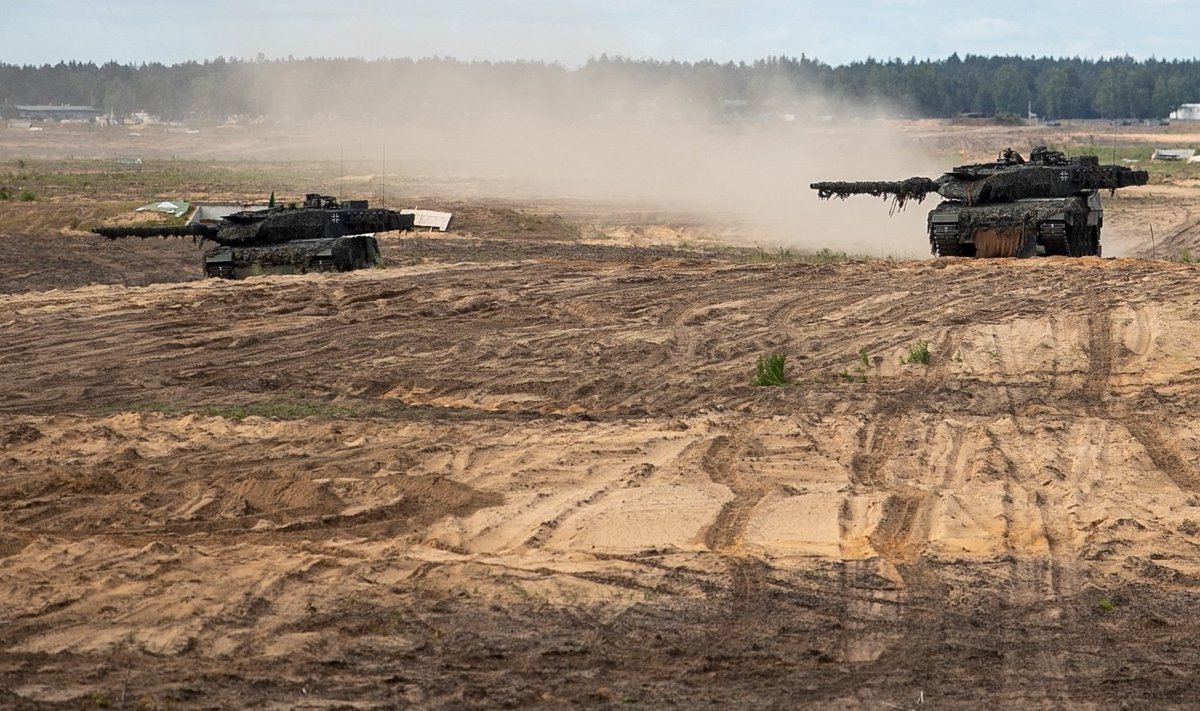 Leopard 2, Pabradė